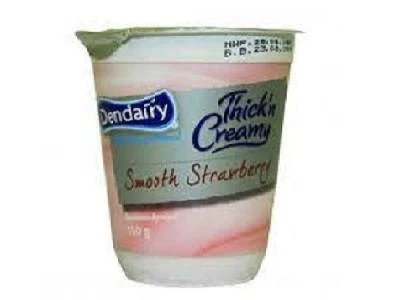 Yogurt Smooth Strawberry 150g Dendairy