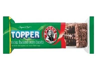 Biscuit Mint Choc Topper 125g Bakers