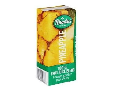 Juice Pineapple 100% 200ml Rhodes