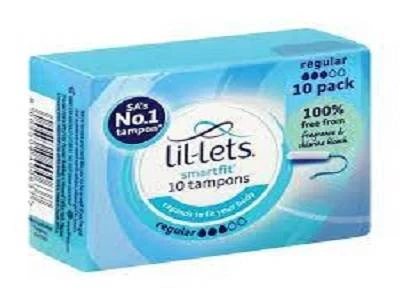 Sanitary Tampons Regular 10pc Lil-Lets