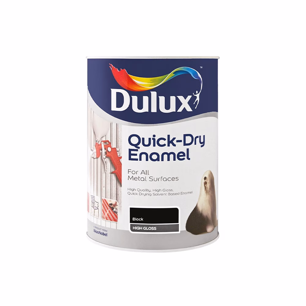 Dulux Quick Dry Black 1l