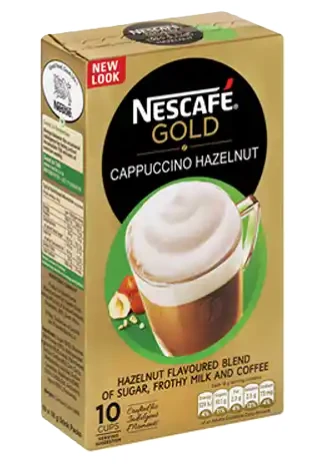 NESCAFE Gold Cappuccino Hazelnut (18g x 10)