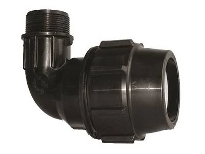 Poly Elbow Male 40 X 1 1/4" M165 Ifan