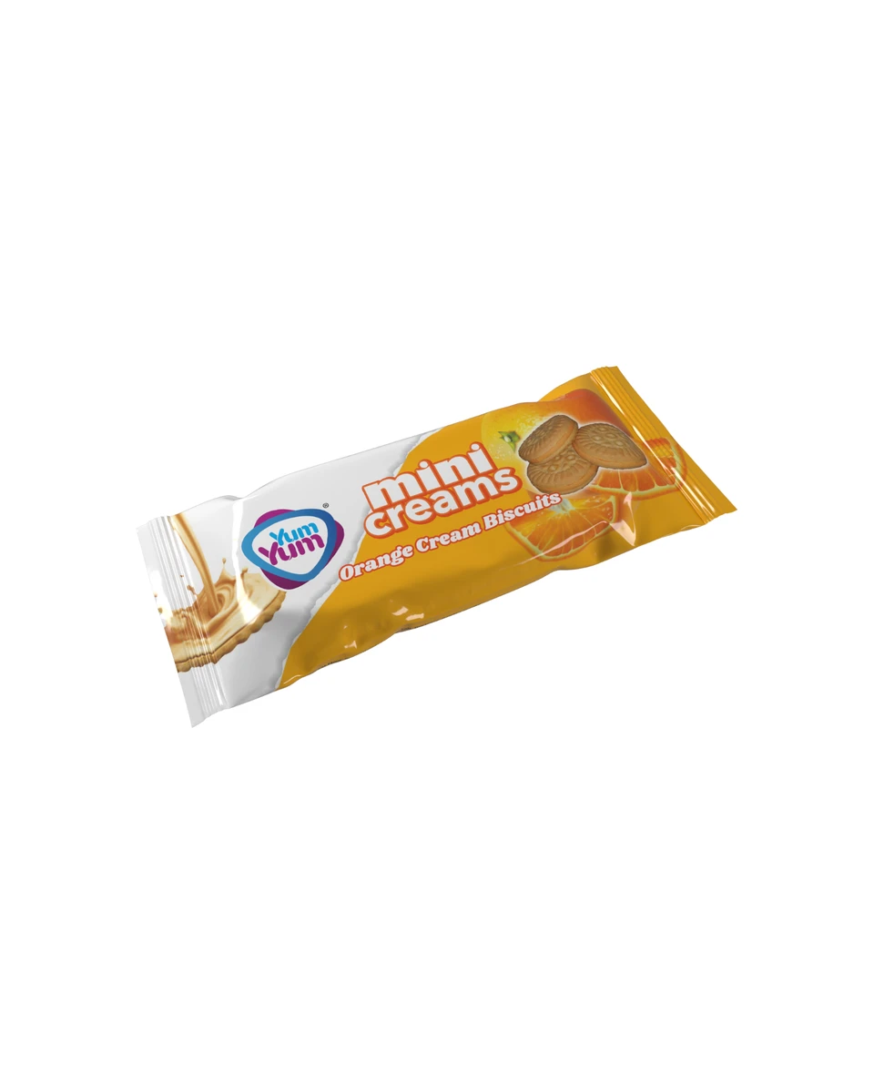 YUM YUM Mini Creams Orange 50g