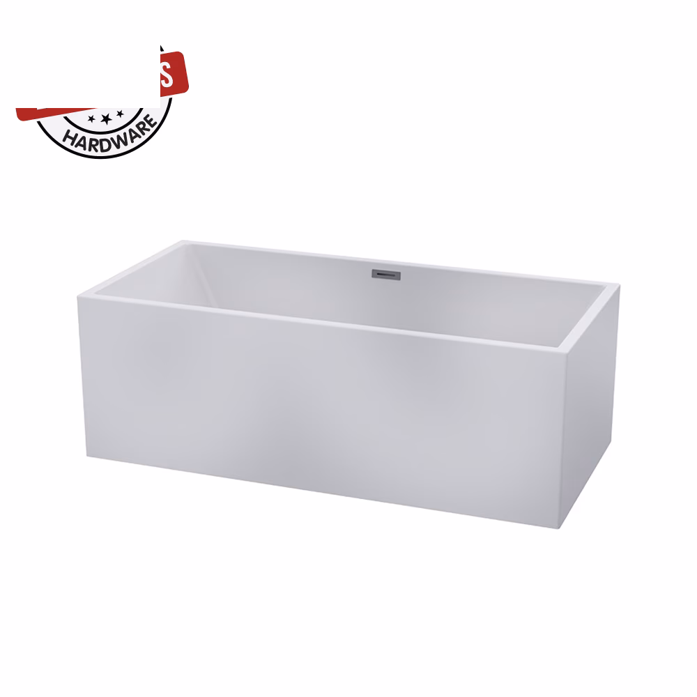 Asp San Luis Rectangular Bath 1700x600mm White