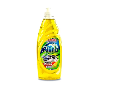 Dish Liquid Citrus Yellow 750ml Aloha