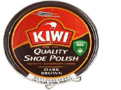 Shoe Polish Dark Brown 50ml Kiwi