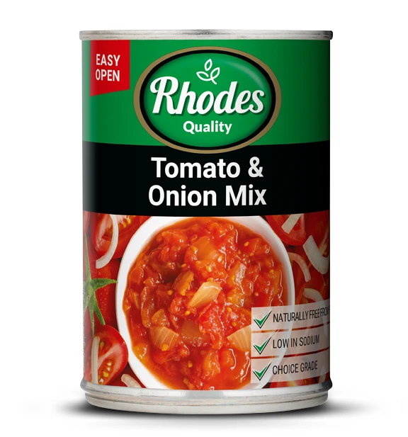 RHODES Tomato & Onion Mix 410g