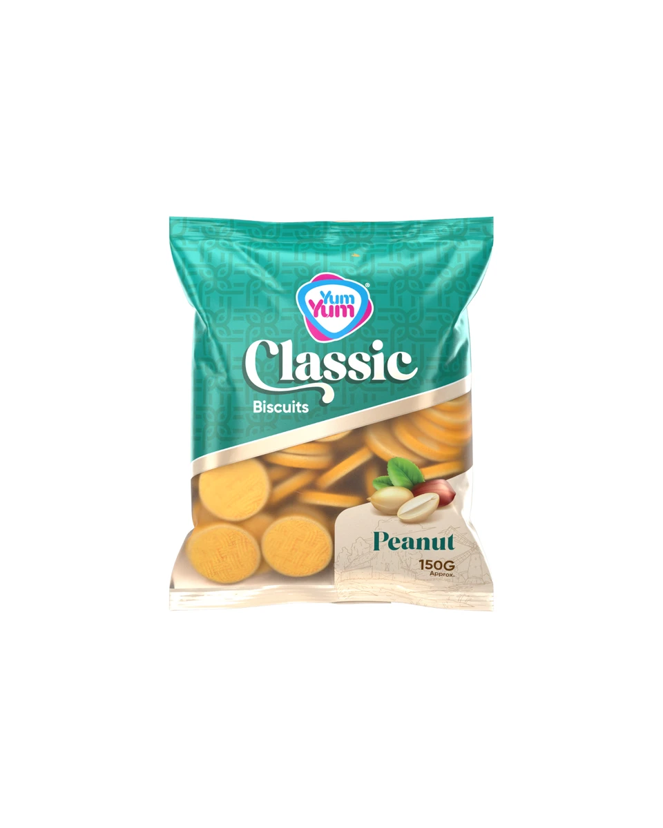YUM YUM Classic Biscuits Peanut 150g