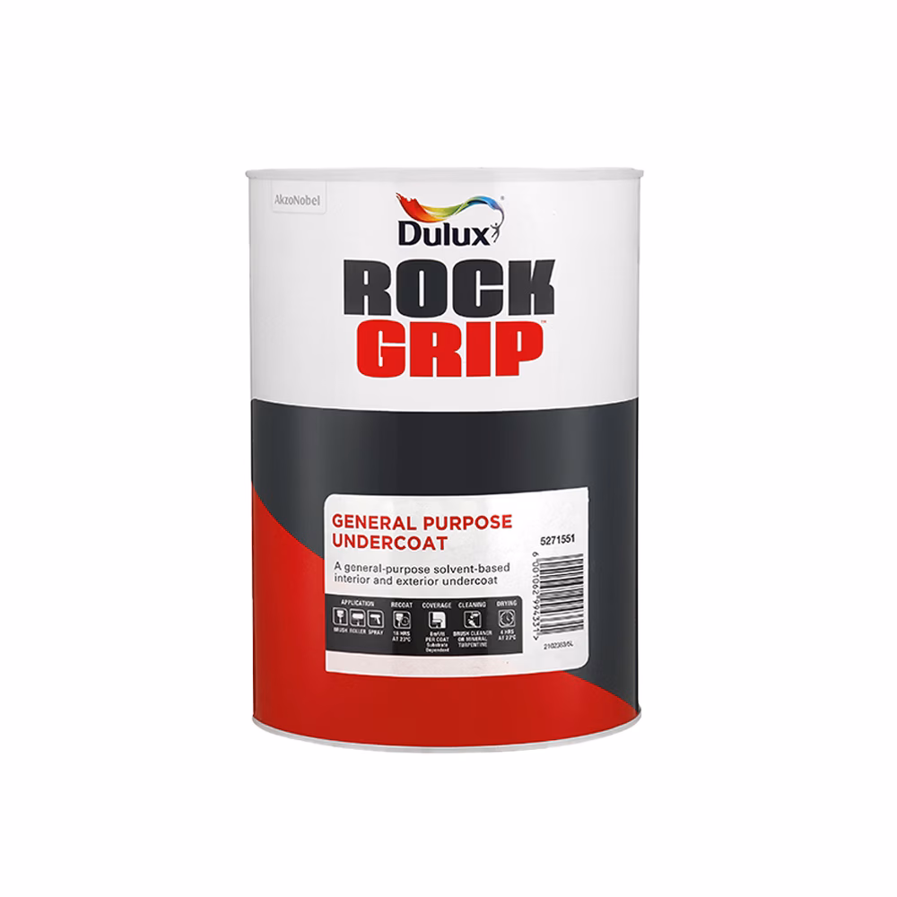 Dulux Rockgrip Gp Undercoat White 5l