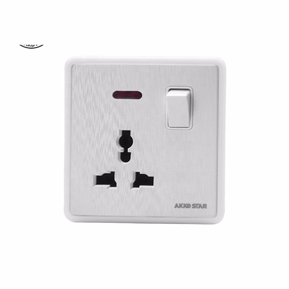 Akkostar 13a Switched Socket