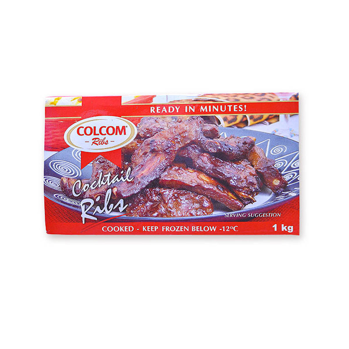 Colcom Cocktail Ribs Marinated 1kg