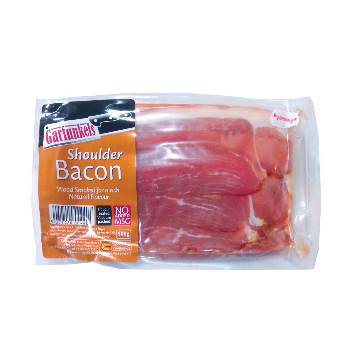 Garfunkels Shoulder Bacon 500g