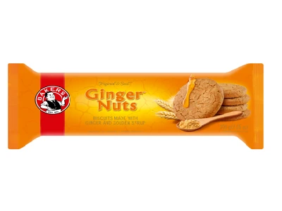 Biscuits Ginger Nuts 190g Bakers