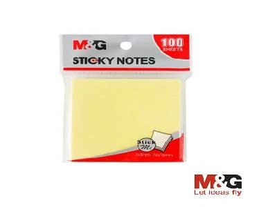 Sticky Notes 3"X3" 100p Color Ys-93 Mg