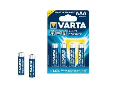 Battery Aaa 4pc Alkaline Varta
