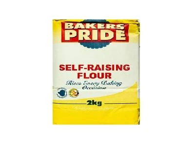 Flour Self Raising 2kg Bakers Pride
