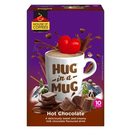 HOC HUG IN A MUG Hot Chocolate 24g x 8