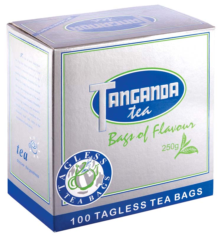 Tanganda Tagless Teabags 100s