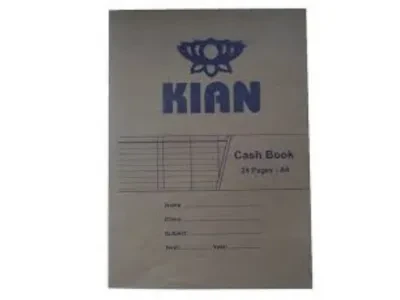 Account Cash Book A4 24pg Kian