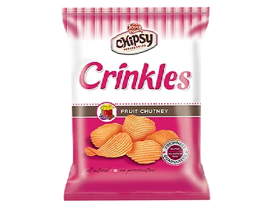 Crisps Crinkles Fruit Chutney 35g Chipsy