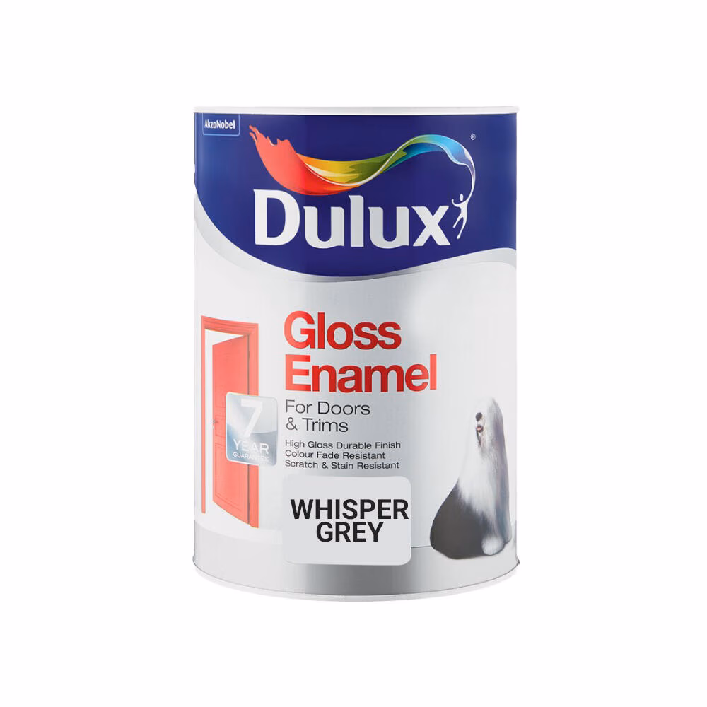 Dulux Gloss Whisper Grey 5l
