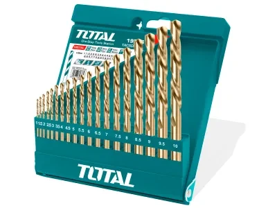 Drill Bit Set 19pcs Metal Tacsd0195 Total
