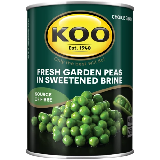 KOO Fresh Garden Peas 410g