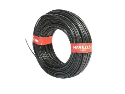 Cable 1.5mm Sc Blk Roll Havells