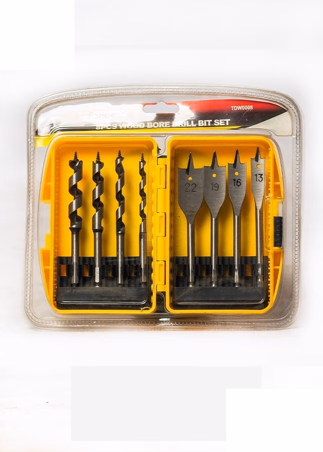 Forge Wood Working Drill Bit Set 8pcs