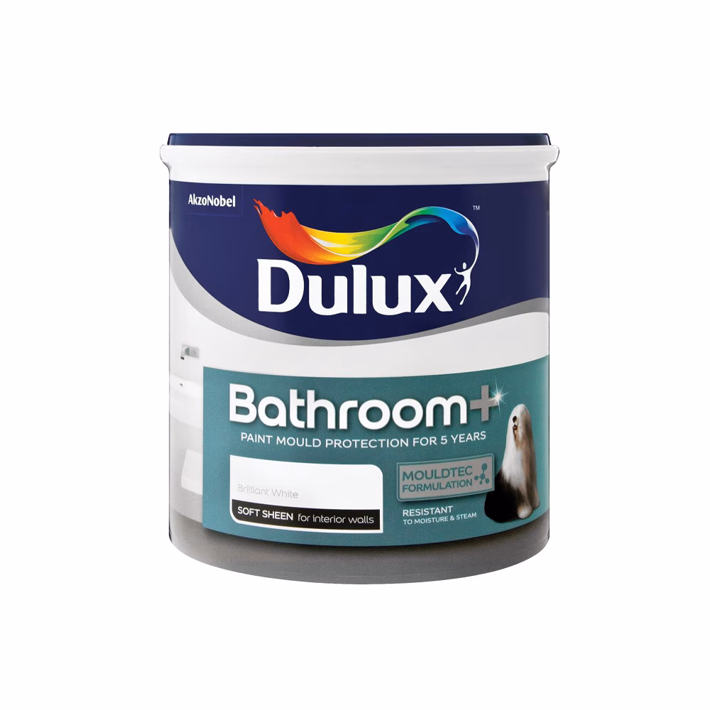 Dulux Bathroom Plus White 2.5lt