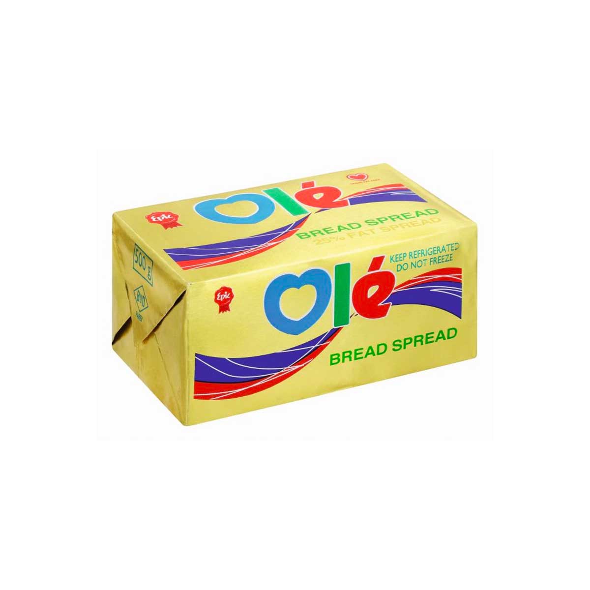 Ole Lite Fat Spread Brick 500g