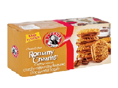 Biscuit Cappuccino Romany Creams 200g Bakers