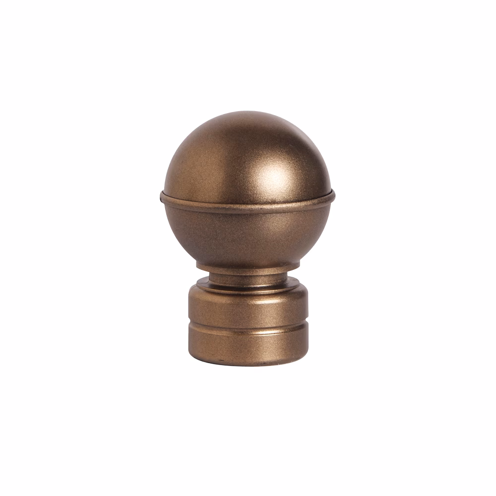 Kc Finial Ball 25mm Antq Bronze 2 P/Pack