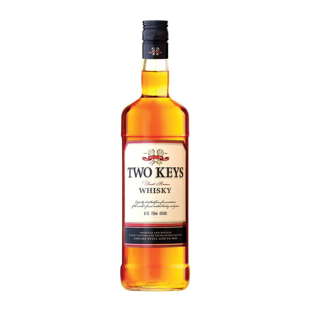 Two Keys Whisky 750ml