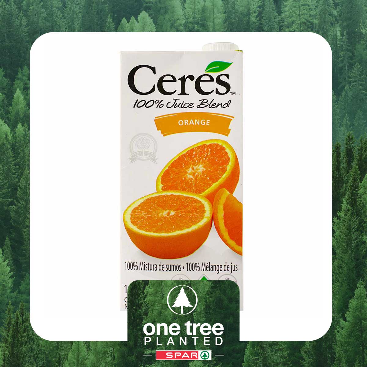 Ceres Pure Orange Juice 100c1l