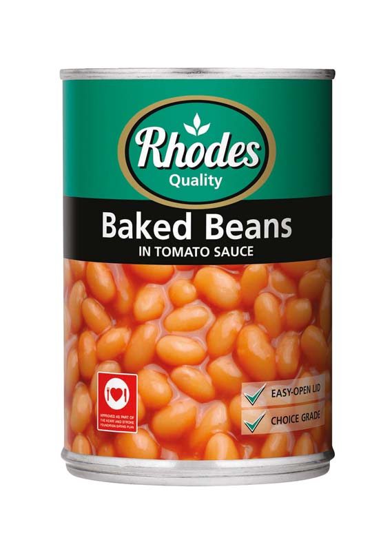 Rhodes Baked Beans In Tomato Sauce 410