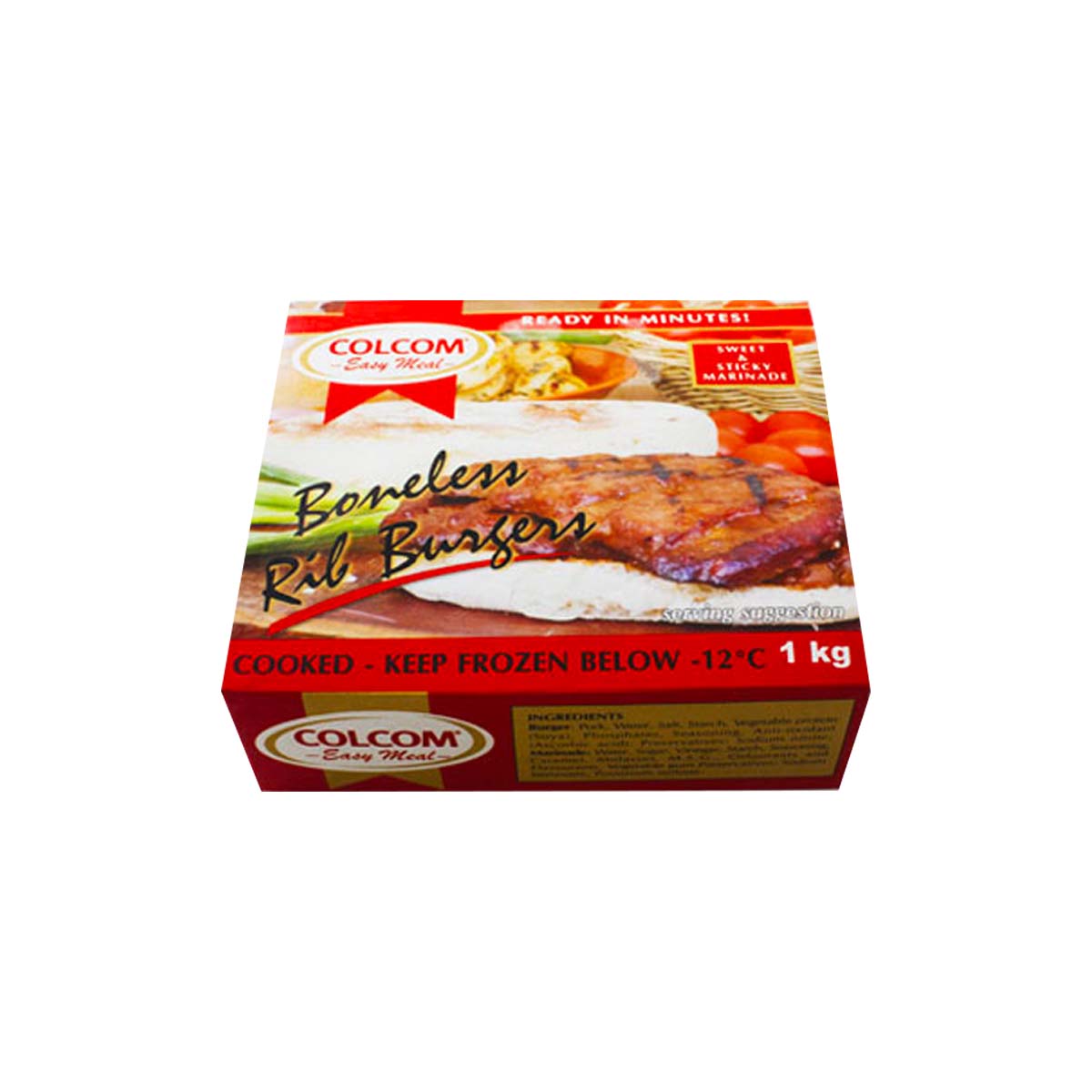 Colcom Boneless Ribs Patties 1kg