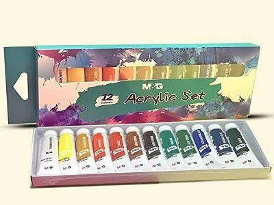 Acrylic Paint 12ml 12pcs Apln6594 Mg