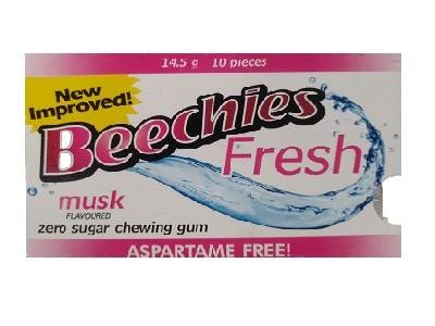 Chewing Gum Musk 14.5g Beechies