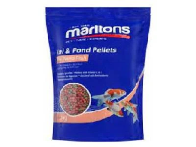 Pet Koi & Pond Pellets 1kg Dfm0041 Marltons