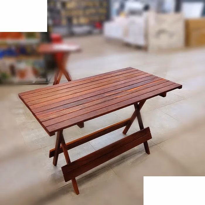 Bz Furniture Large Folding Table Teak