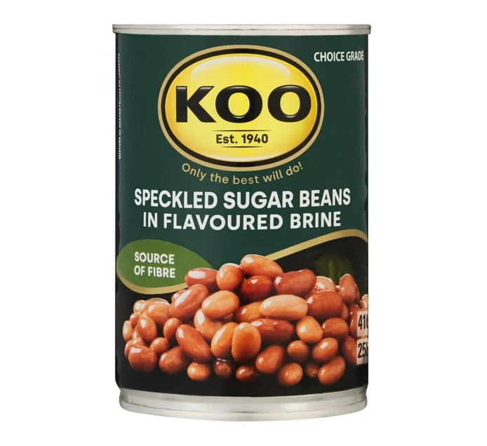 KOO Baked Speckled Sugar Beans 410g