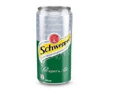 Drink Ginger Ale Can 330ml Schweppes