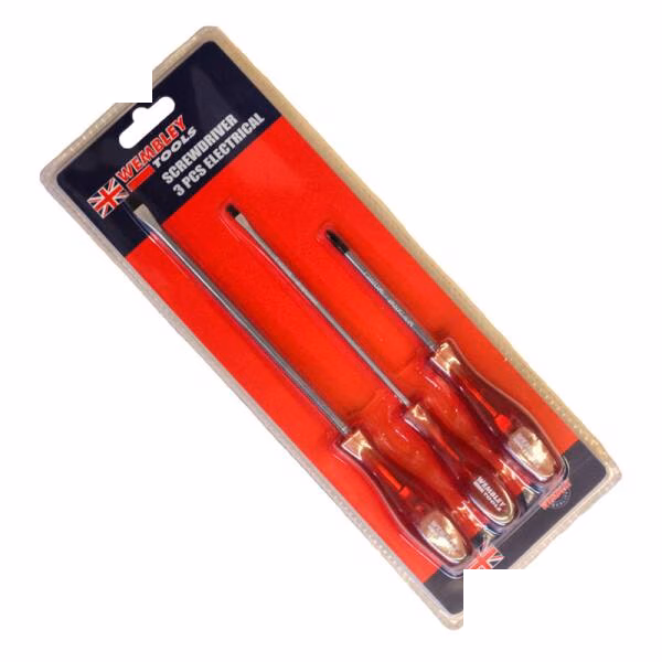Wembly S.Driver 3 Pce Electrical B.Tip
