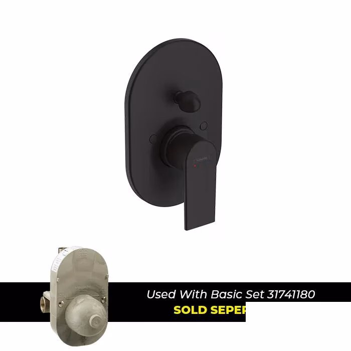 Hansgrohe Bath Mixer Conc Vernis Shape S