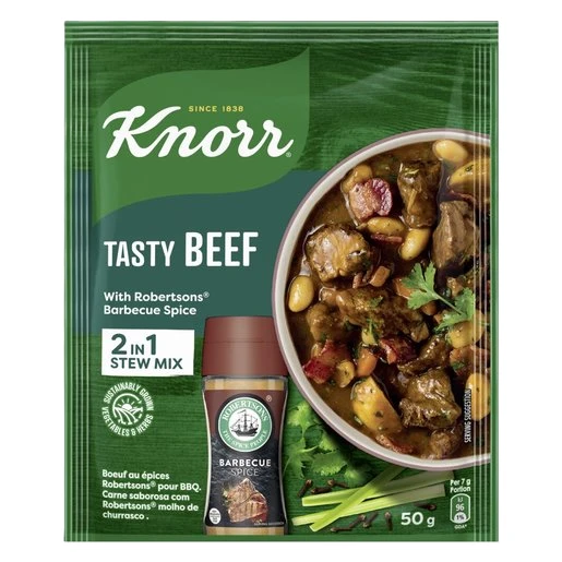 KNORR Tasty Smokey Beef with BBQ Spice 50g x 10