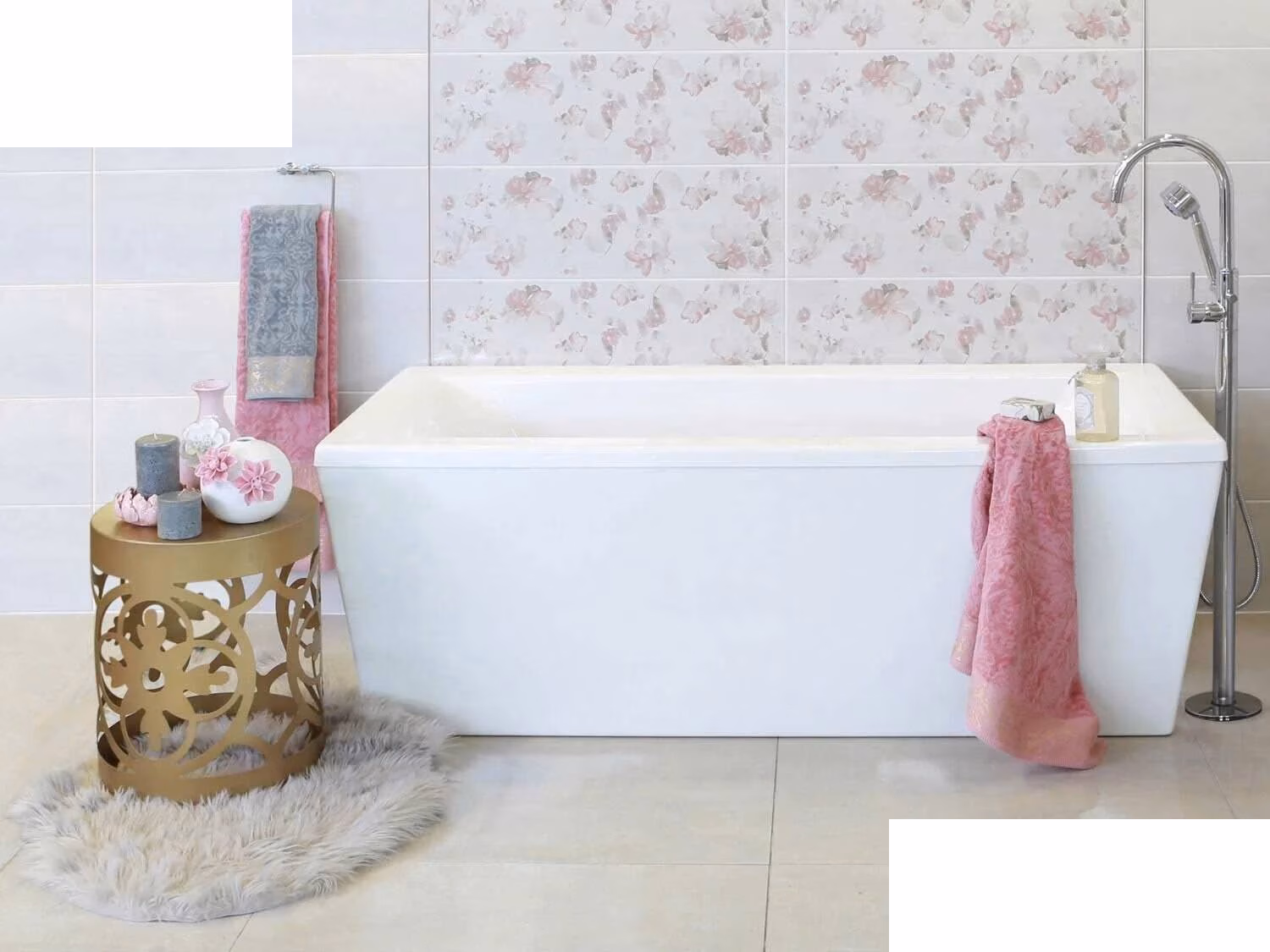 Bath Tub – Melissa 1700 Skirted White