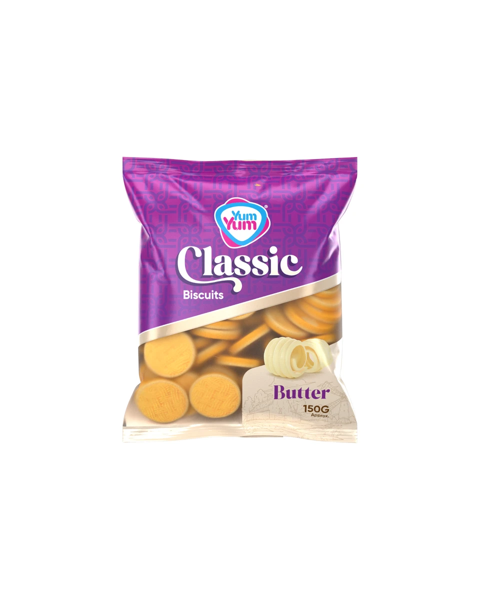 YUM YUM Classic Biscuits Butter 150g