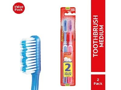 Toothbrush Double Action 2pc Colgate